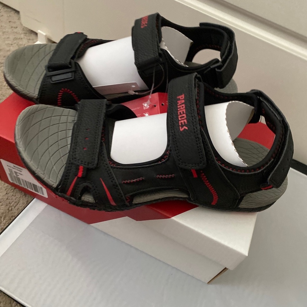 Paredes men’s sandals black sandals size 11